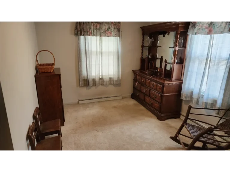 Living room fully cleaned and organized